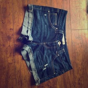 Jean shorts