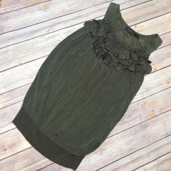 The Limited green tank