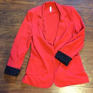 Red blazer!