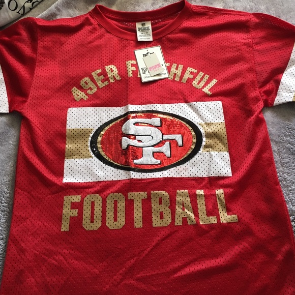 PINKxNFL 49er jersey