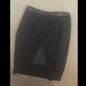 Black Tulip Skirt