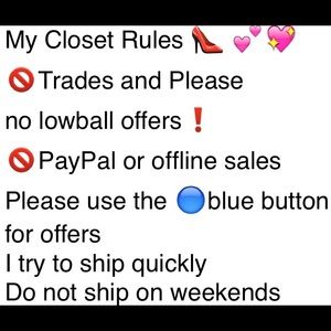 MY CLOSET RULES 👠👠💞💞💘