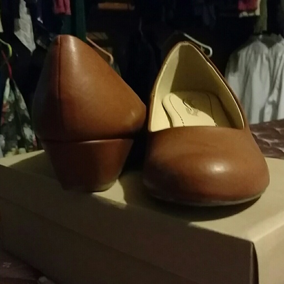 New with box brown wedges. - Picture 2 of 3