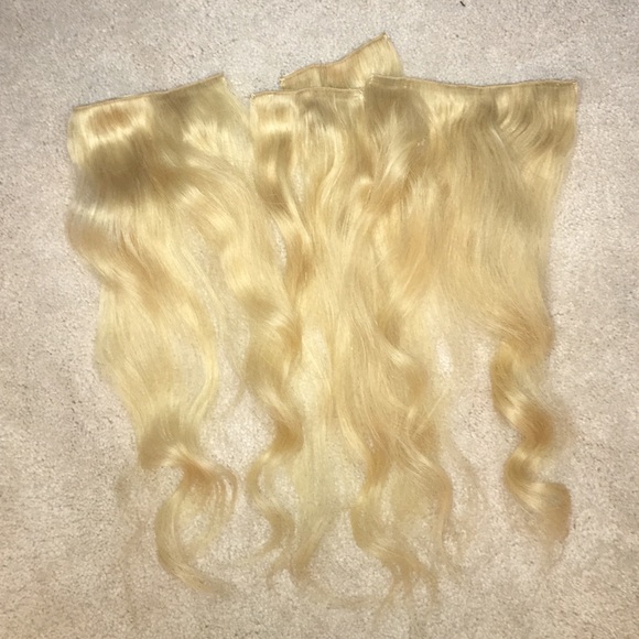 Beautiful hair extensions 👸🏼💗 real hair!