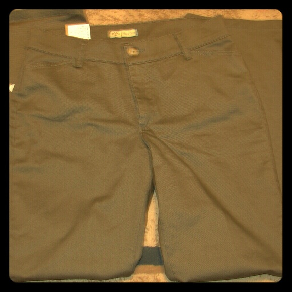 Riders By Lee Green Straight Leg Pants