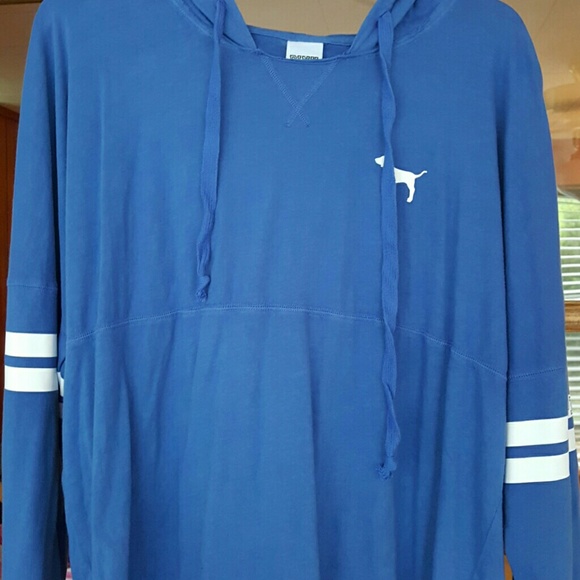 Blue PINK  hoodie