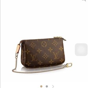 👜 Louis Vuitton mini pochette.