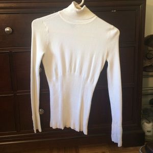 White House Black Market mock turtle sweater