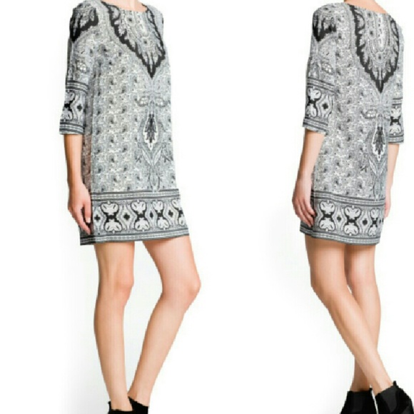 🆕👗Paisley Print Shift Dress👗 - Picture 2 of 3