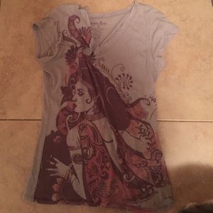 Lucky Brand Muse Light blue Tshirt