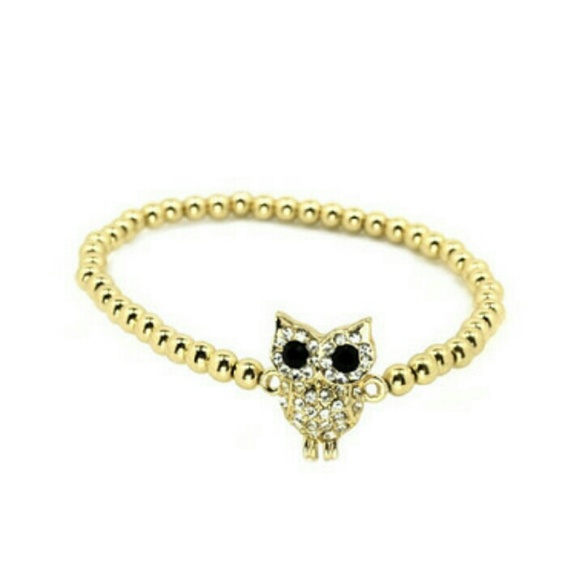 Golden Owl Bracelet - Picture 1 of 1