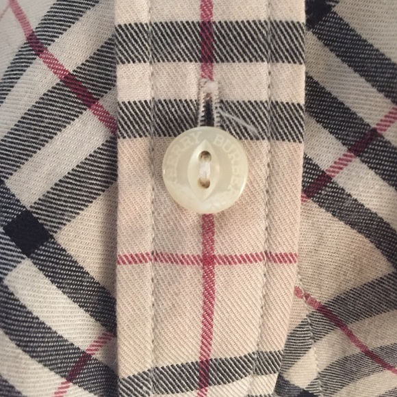 Authentic Burberry Button Down - image 4