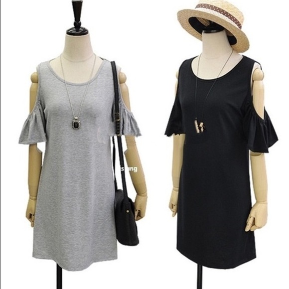 🎉ON SALE🎉Grey summer dress - Picture 2 of 4