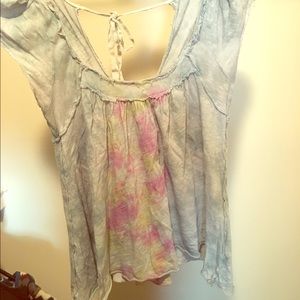 Free People tie dyed shirt