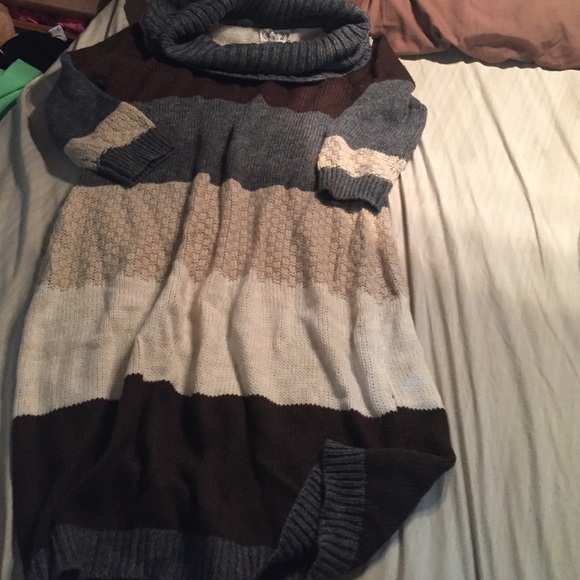 Long dress sweater