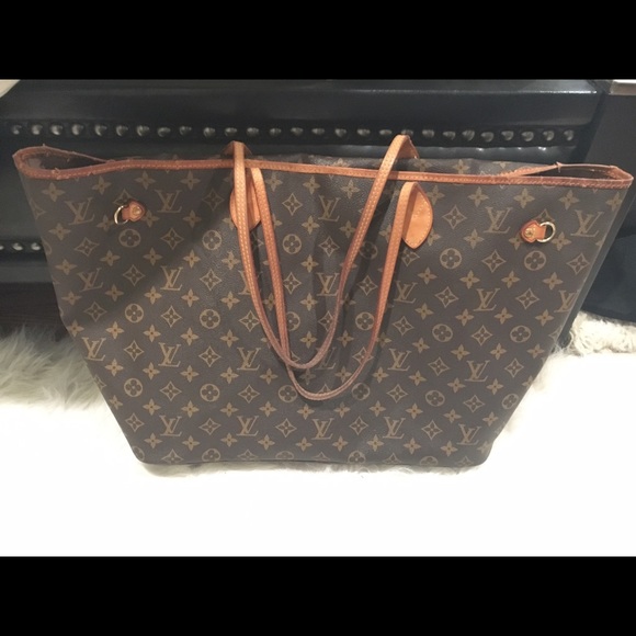 Vintage Louis Vuitton large never full bag