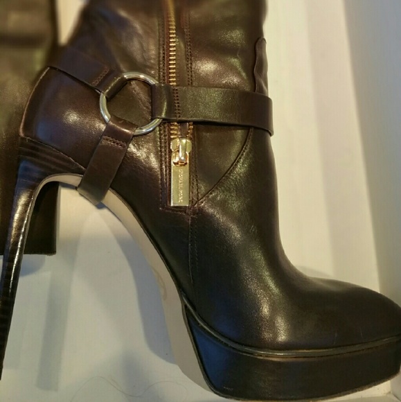 MICHAEL Michael Kors Shoes - Leather Boots / Harrison Boot MICHAEL Michael Kors Shoes - Leather Boots / Harrison Boot