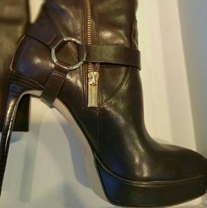 MICHAEL Michael Kors Shoes - Leather Boots / Harrison Boot MICHAEL Michael Kors Shoes - Leather Boots / Harrison Boot