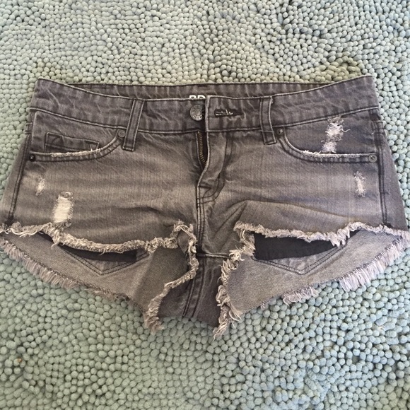 BDG denim shorts