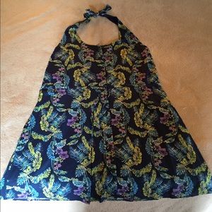 Roxy large halter summer dress