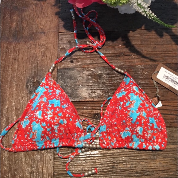 NWT Mia Marcelle Conchita Print Top L - Picture 1 of 4