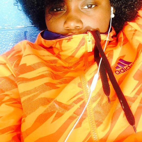 Reversible Print Adidas Windbreaker