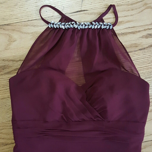 Alfred Angelo Dresses & Skirts - Beautiful Burgundy Formal Gown