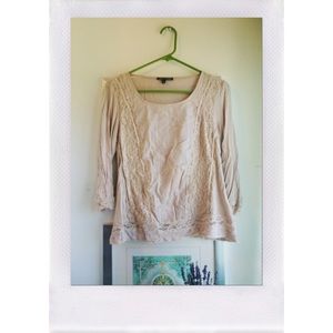 cable & gauge modern peasant shirt