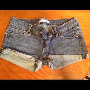 Teenie jean shorts