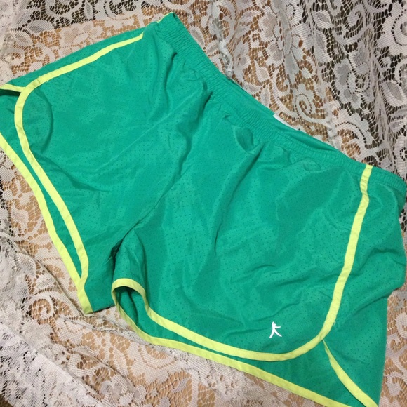 Green Athletic Shorts