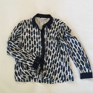 Trina Turk 100% Silk Top