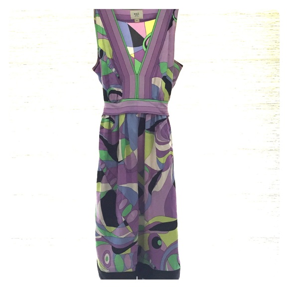 ECI New York silk dress (petite)