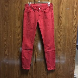 Red Lucky Brand jeans