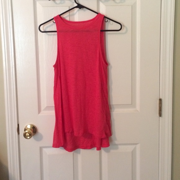 Hot pink tank top