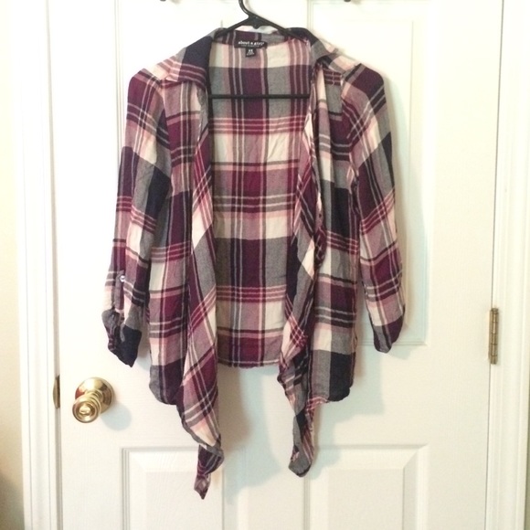 Plaid kimono