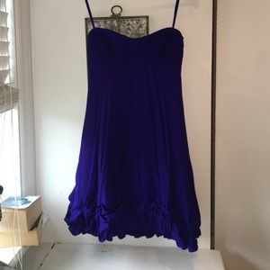 Strapless bcbg max azria