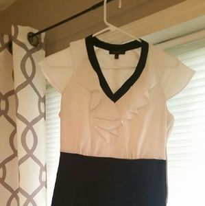 Black and white The Limited dress