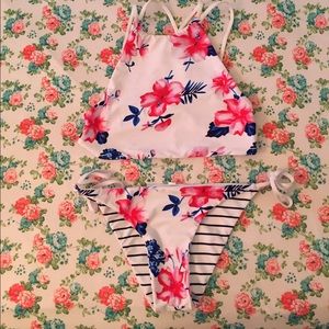 Floral Swimsuit/Bikini Set