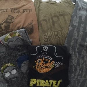 5 XL men's t-shirts
