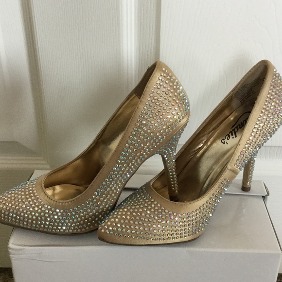 Candies rhinestone shoes. Never worn!