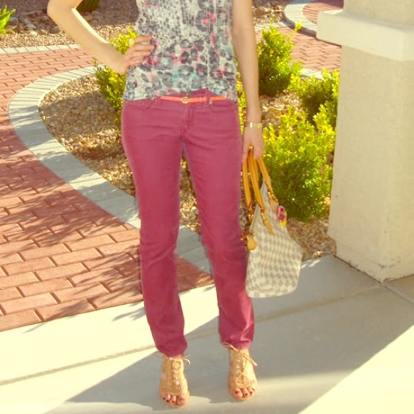 loft modern straight corduroy