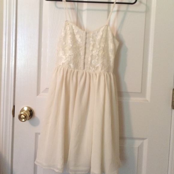 White sun dress