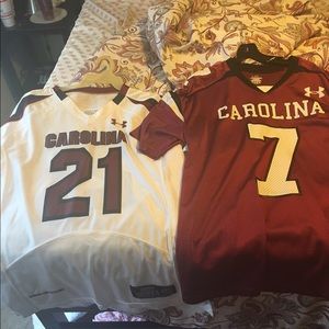 2 underarmour gamecock jerseys