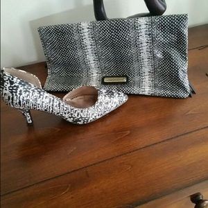 Shoe and bag combination