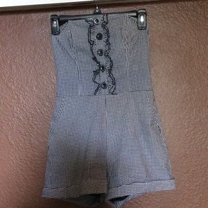 Cute and sexy Bebe shorts romper