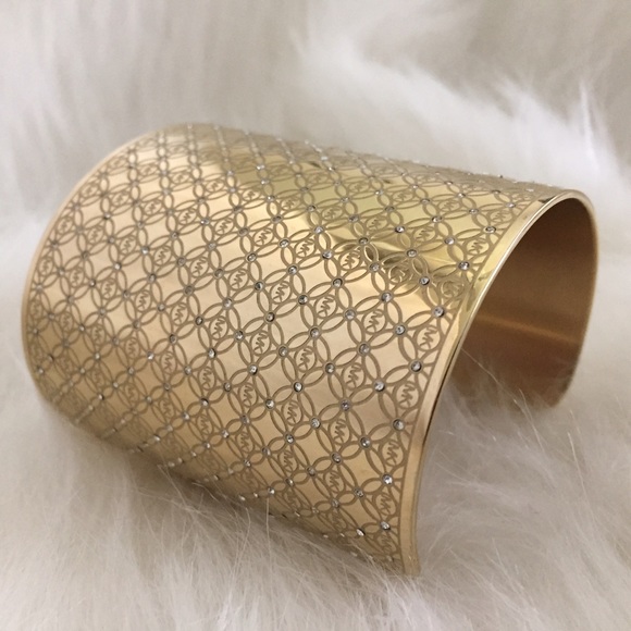 MICHAEL Michael Kors Jewelry - SALE 🎄Michael Kors Pave Gold Pave Cuff