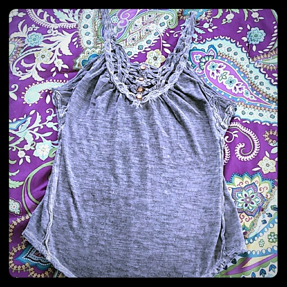 Free People Distressed Tank