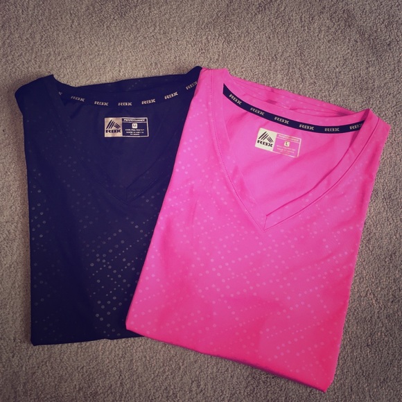 ‼️ price drop‼️NWOT 2 RBX DRI-Fit V-Necks Bundle