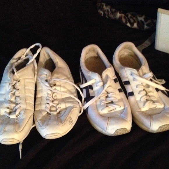 Cheershoes$35apeace verywellkeptthey cost75 apiece