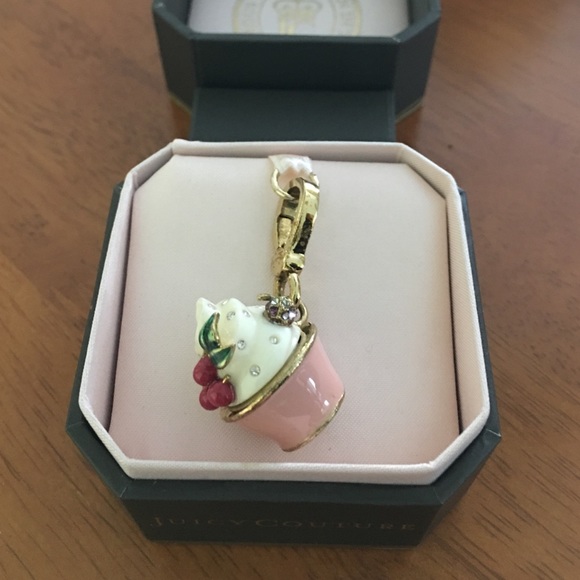 Juicy couture cupcake charm